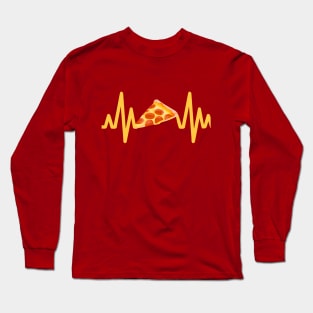 My Heart Beats for Pizza Long Sleeve T-Shirt